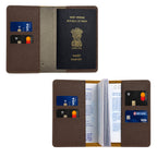 Personalized Brass Charm Basic Passport & Card Holder