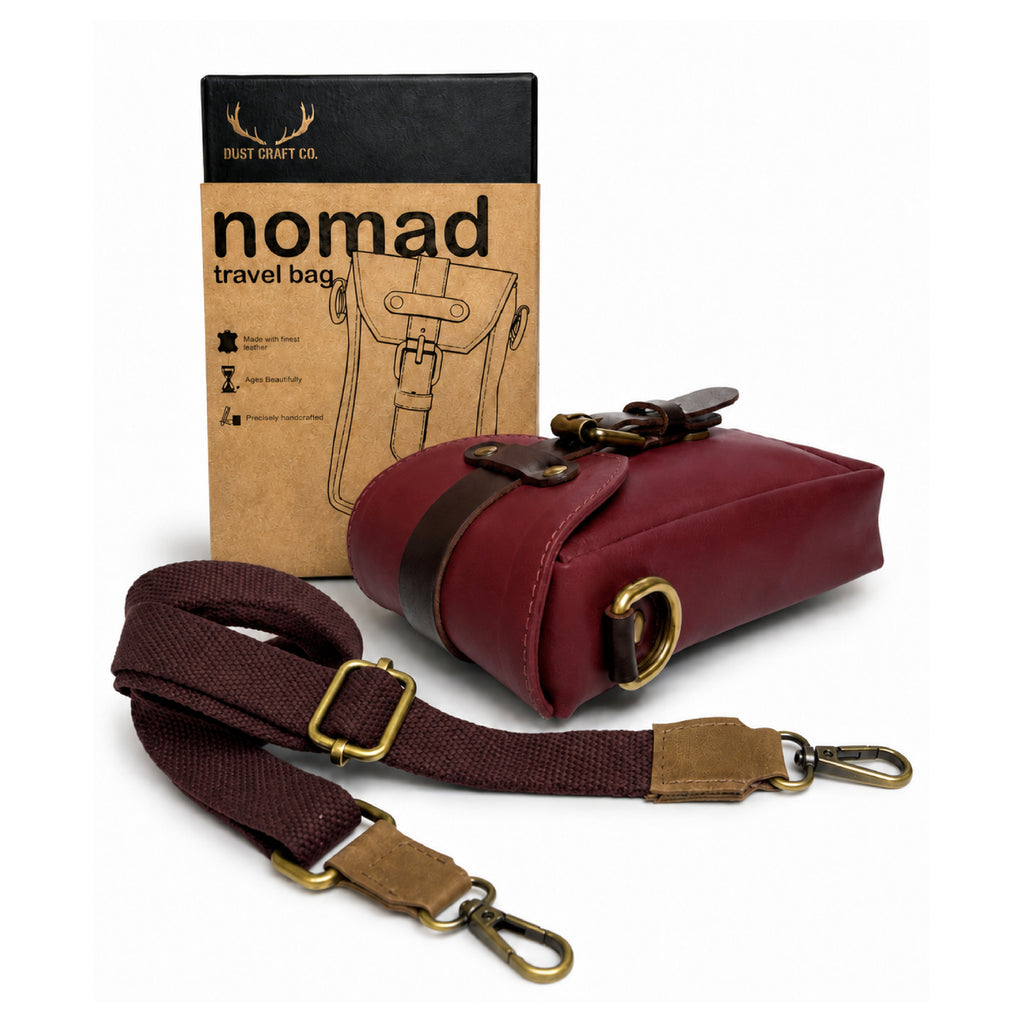 Pure Leather Nomad Travel Bag