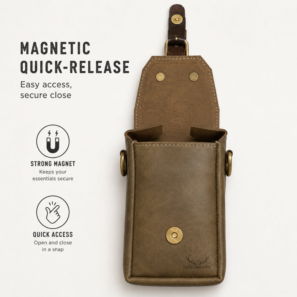 Pure Leather Nomad Travel Bag