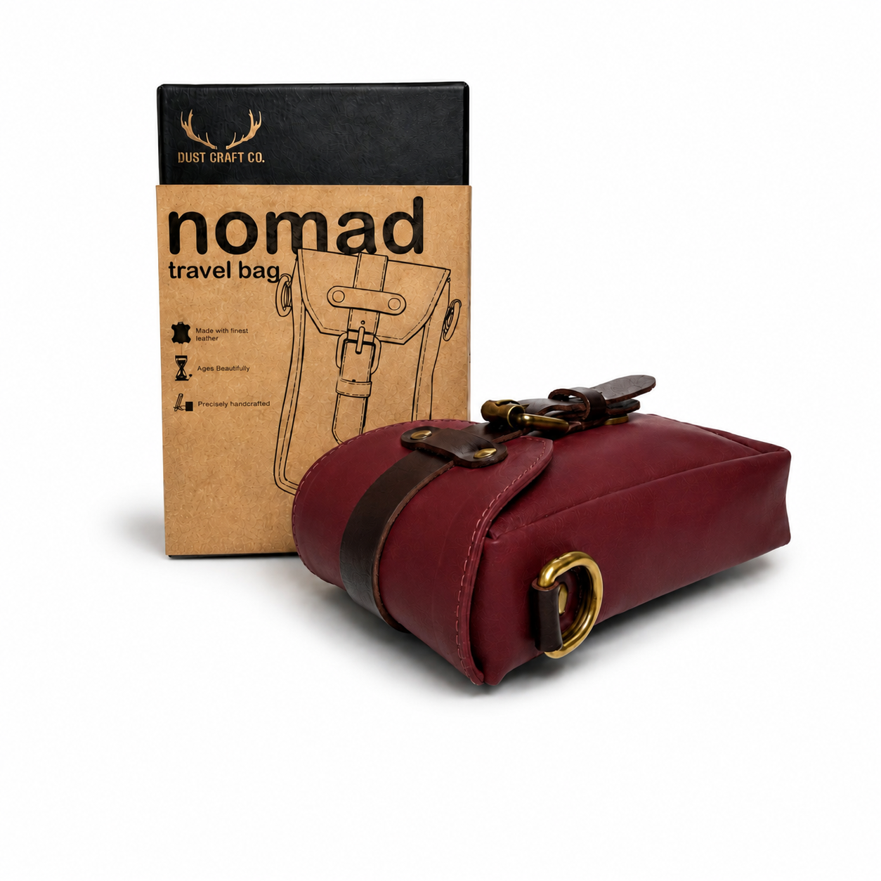 Pure Leather Nomad Travel Bag
