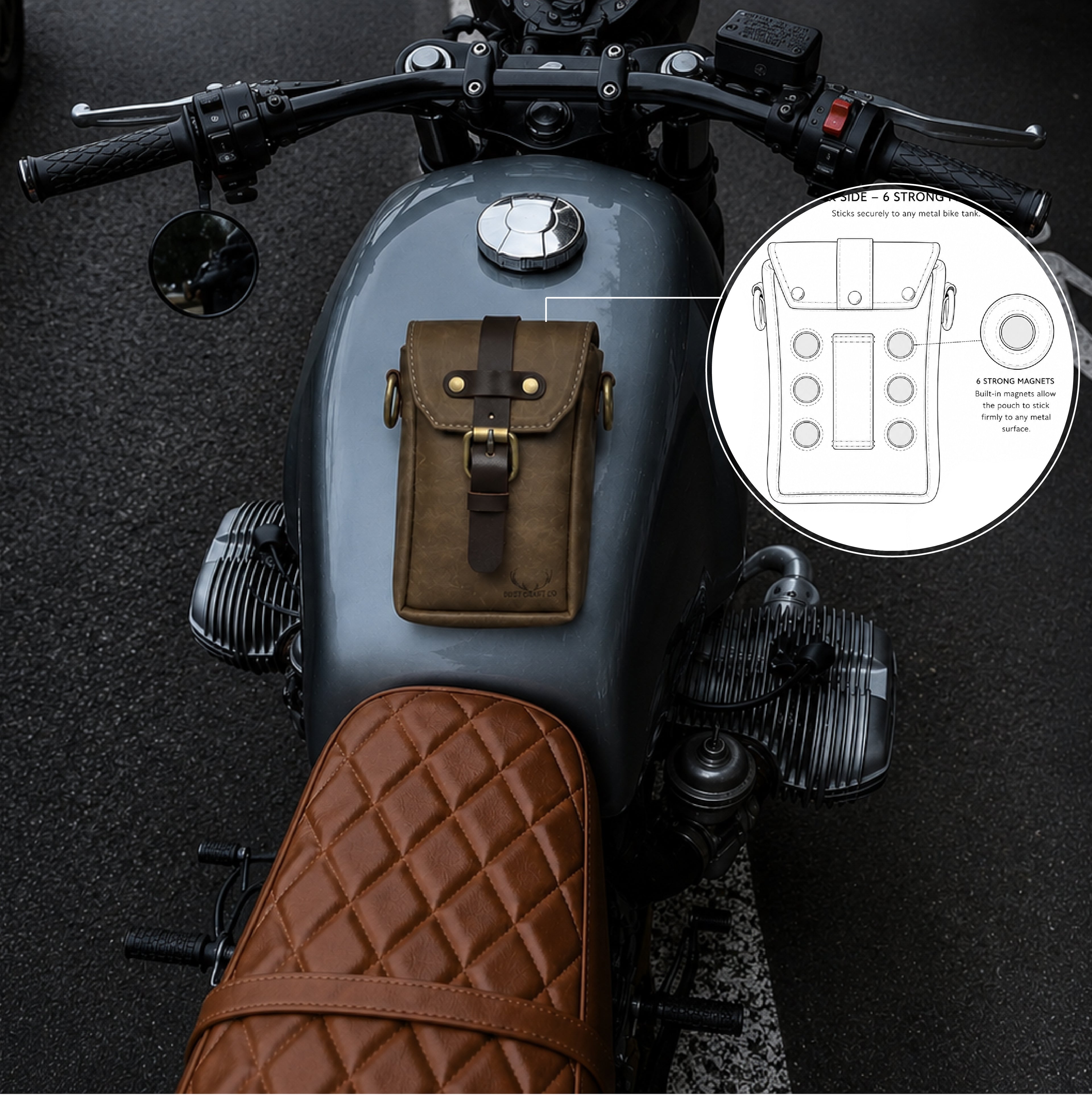 Pure Leather Nomad Travel Bag